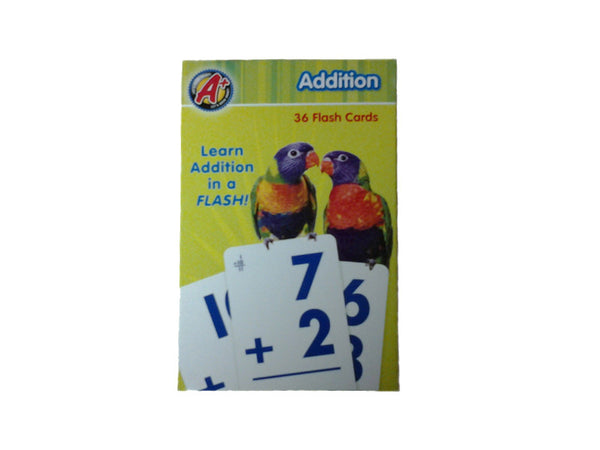 Addition Flash Cards